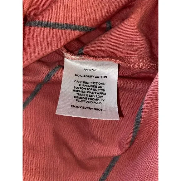 Linksoul Tempus Fugit Polo Golf Shirt Mens Size XL Multicolor Short Sleeve - Picture 7 of 8